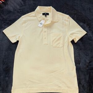 BR SUN-FADED PIQUE POLO - S